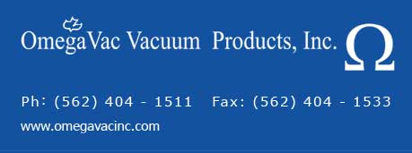 OmegaVac Vacuum Products will assist you in obtaining your vacuum products and equipment, from repair or replacement parts to vacuum pumps, booster vacuum systems and pumps to any other vacuum product to help in managing your facility.